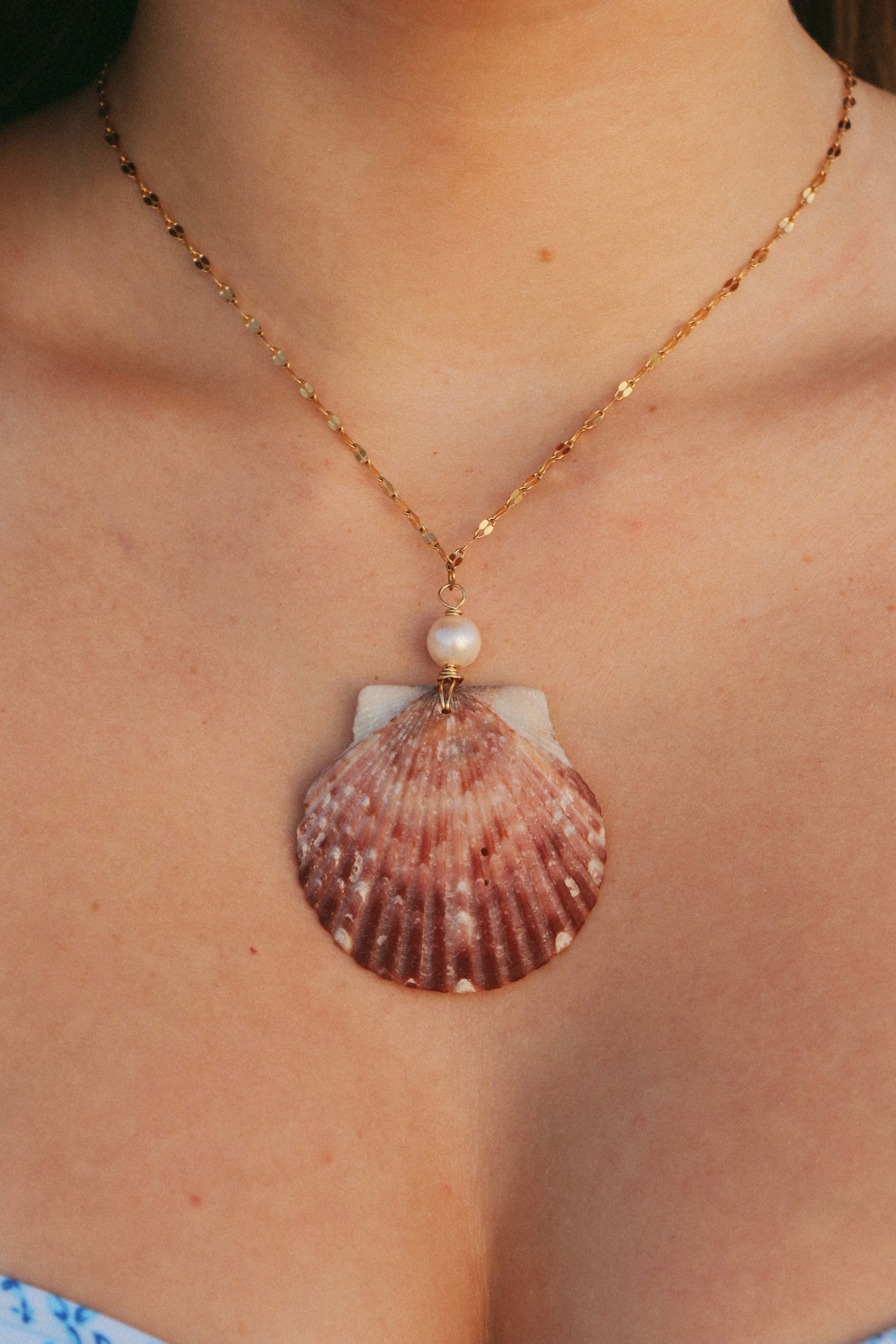Seashell necklace