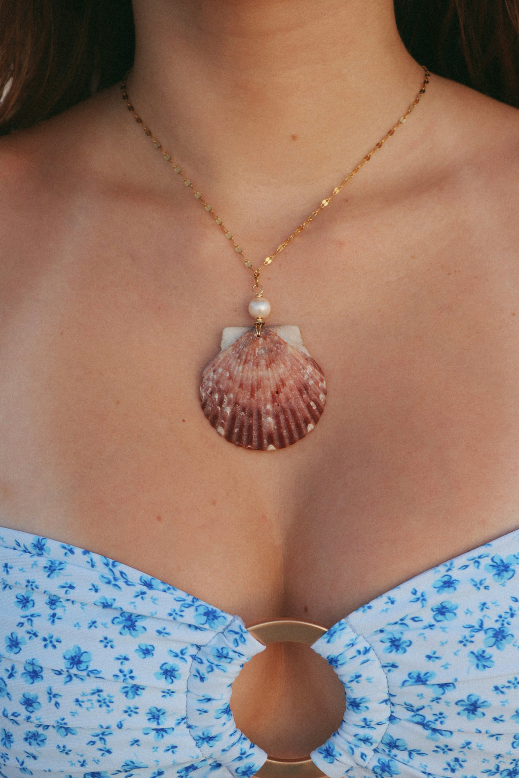 Seashell necklace